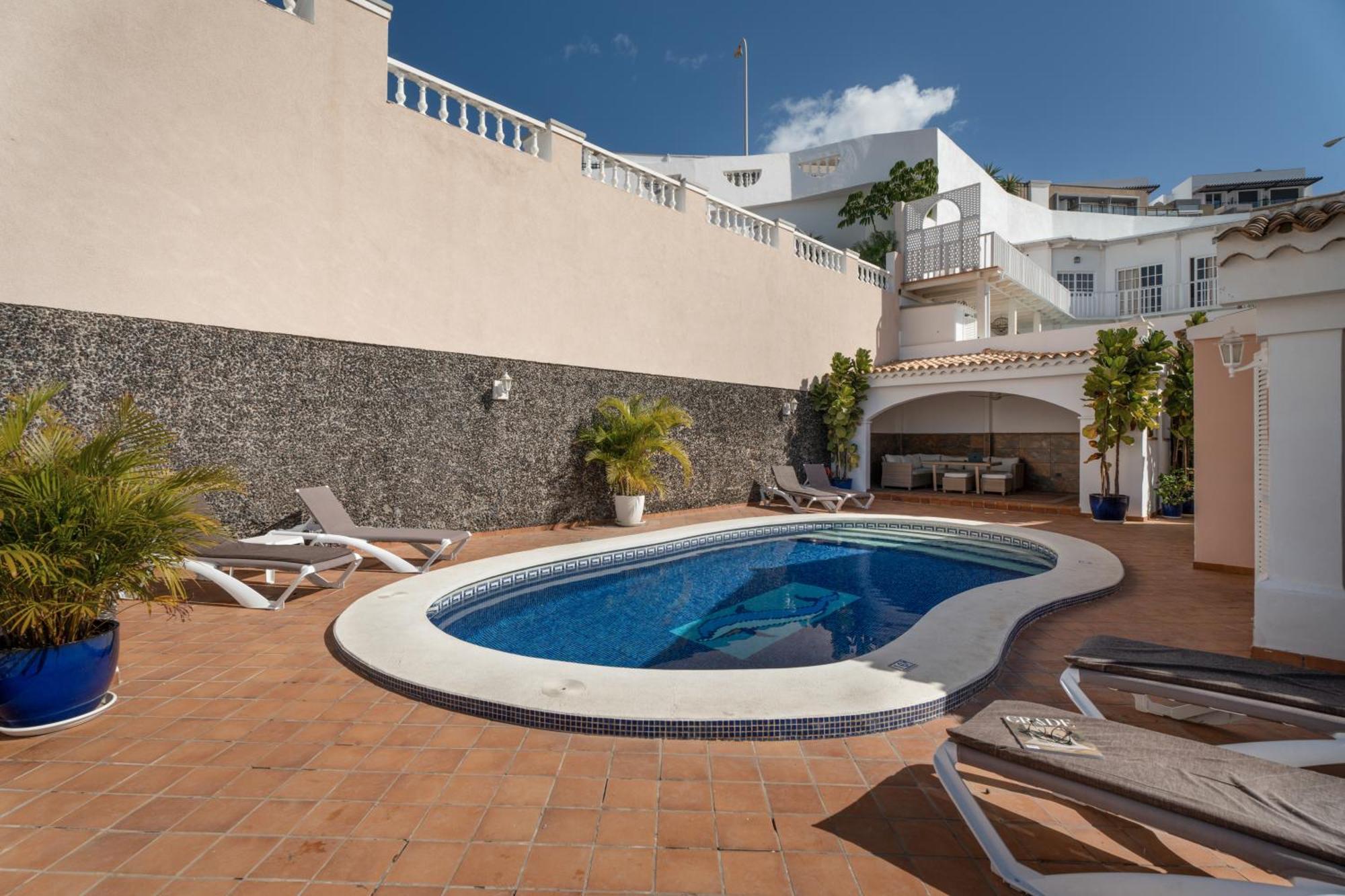 Villa Marbella-Private Heated Pool And Breathtaking View Costa Adeje  ภายนอก รูปภาพ