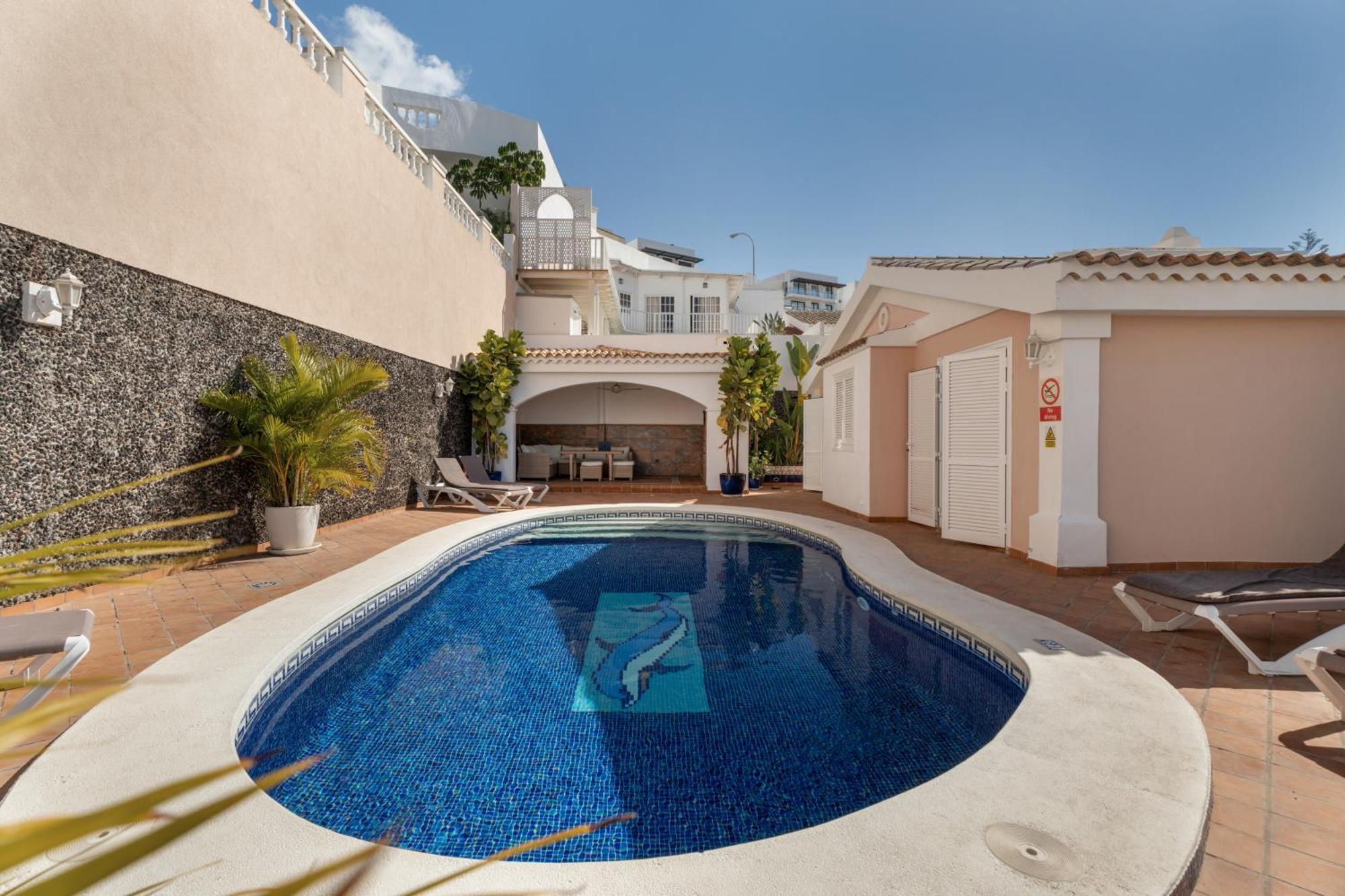 Villa Marbella-Private Heated Pool And Breathtaking View Costa Adeje  ภายนอก รูปภาพ